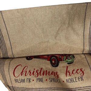HOLIDAY STYLE‎ Table Runner Red Truck 13”X68”